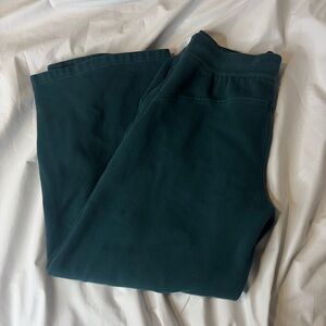 Lululemon Scuba Mid Rise Wide Leg Regular Storm Teal